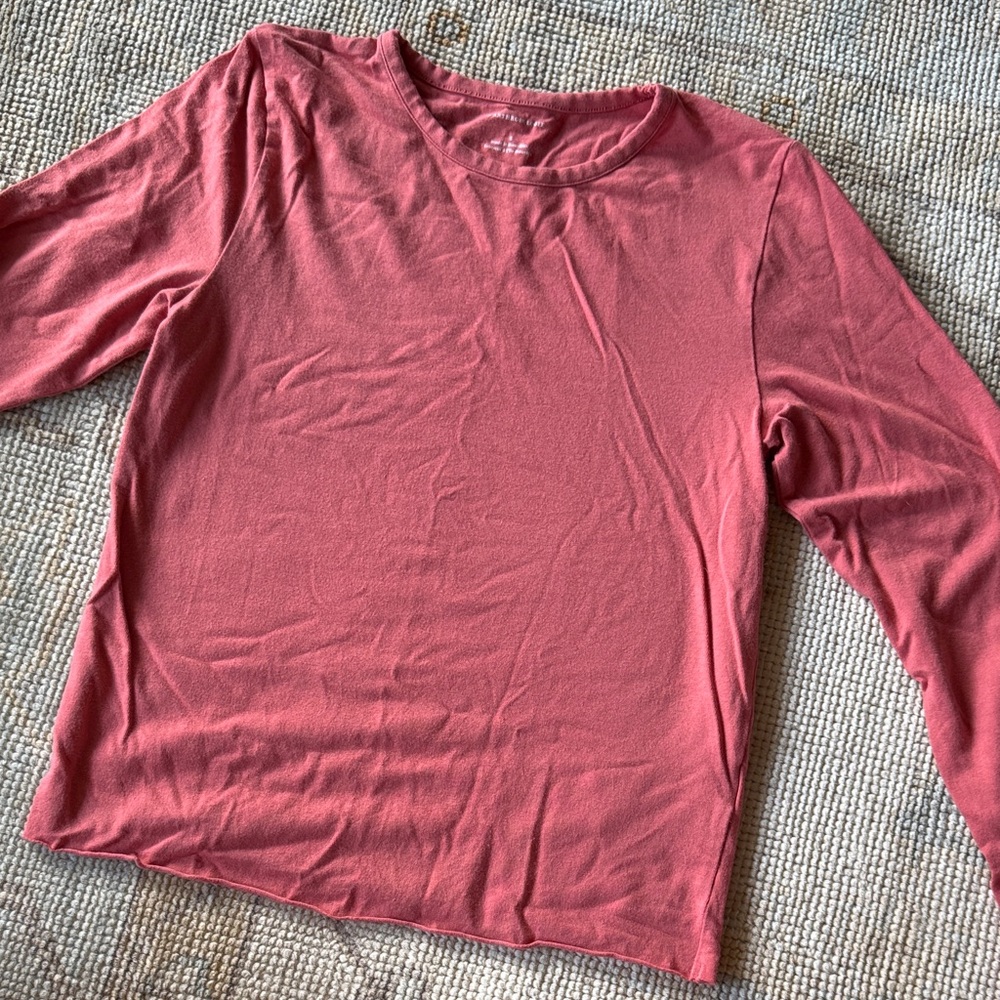 Anthropologie Coral Top